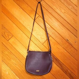 Aldo purple long strapped medium size crossbody purse